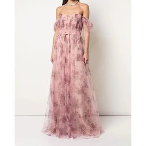 Pink Marchesa Notte Bridesmaid Dress